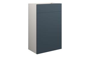 Clarence 500mm Standard WC Unit - Matt Arley Blue (Grey Cab)